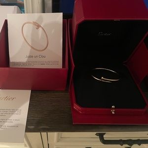 Cartier 18K Yellow Gold Juste un Clou Small Size 15